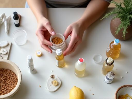 初心者向け化粧品作りワークショップ